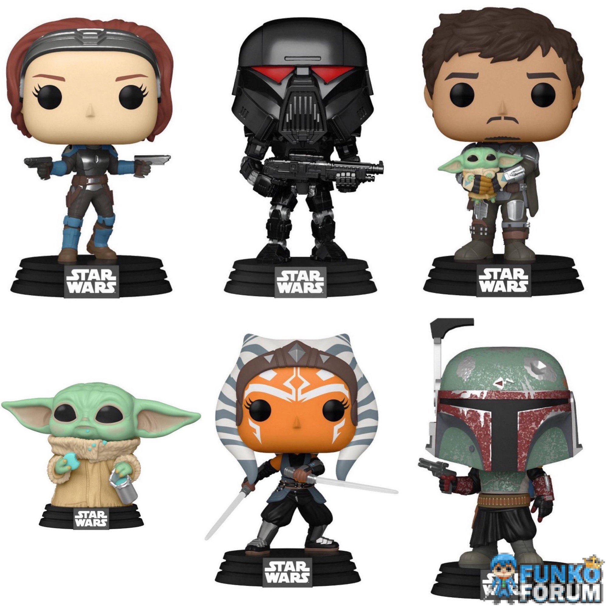 Complete set of new Mandalorian Funko Pops.jpg