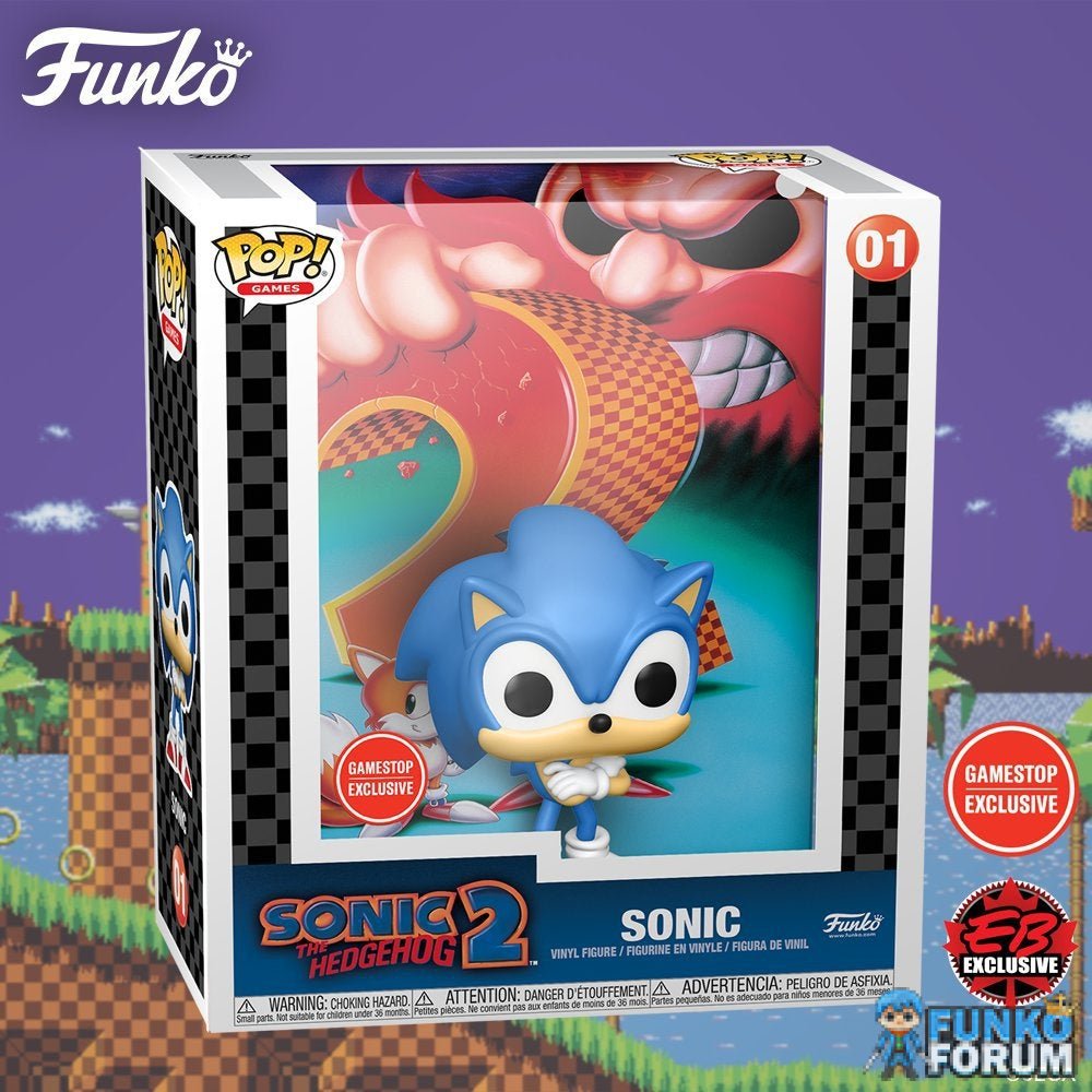 Game Cover Sonic The Hedgehog 2 And Eb Games Exclusive.jpg | Funko Forum