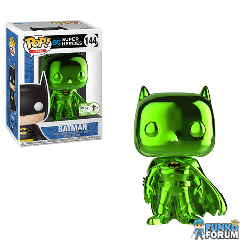 Pop! Heroes: Emerald Chrome Batman (1500pc LE)